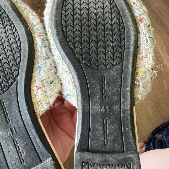 Women's Multicolor Tweed Mules - Picture 3 of 3